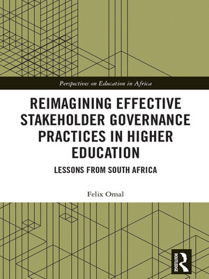 cover image of Reimagining Effective Stakeholder Governance Practices in Higher Education